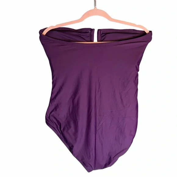 DKNY Sport 1 pc Convertible Strap Swimsuit - Picture 8 of 14